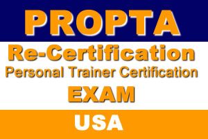 Personal Trainer Re-Certification Exam (USA)