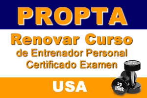 Renovar Curso De Entrenador Personal Certificado Examen (USA)