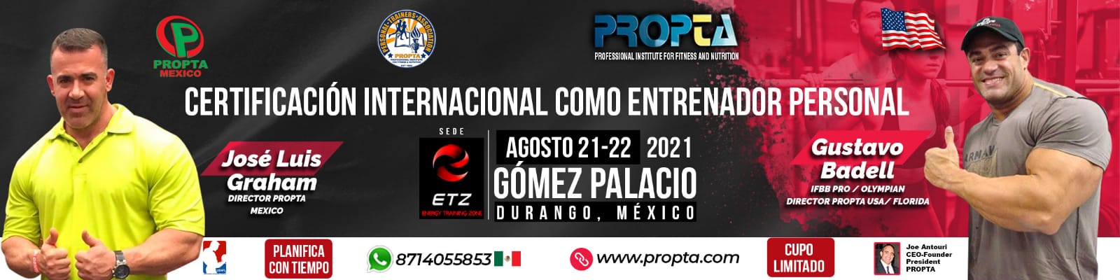 Workout with an IFBB PRO Professional Personal Trainer Association